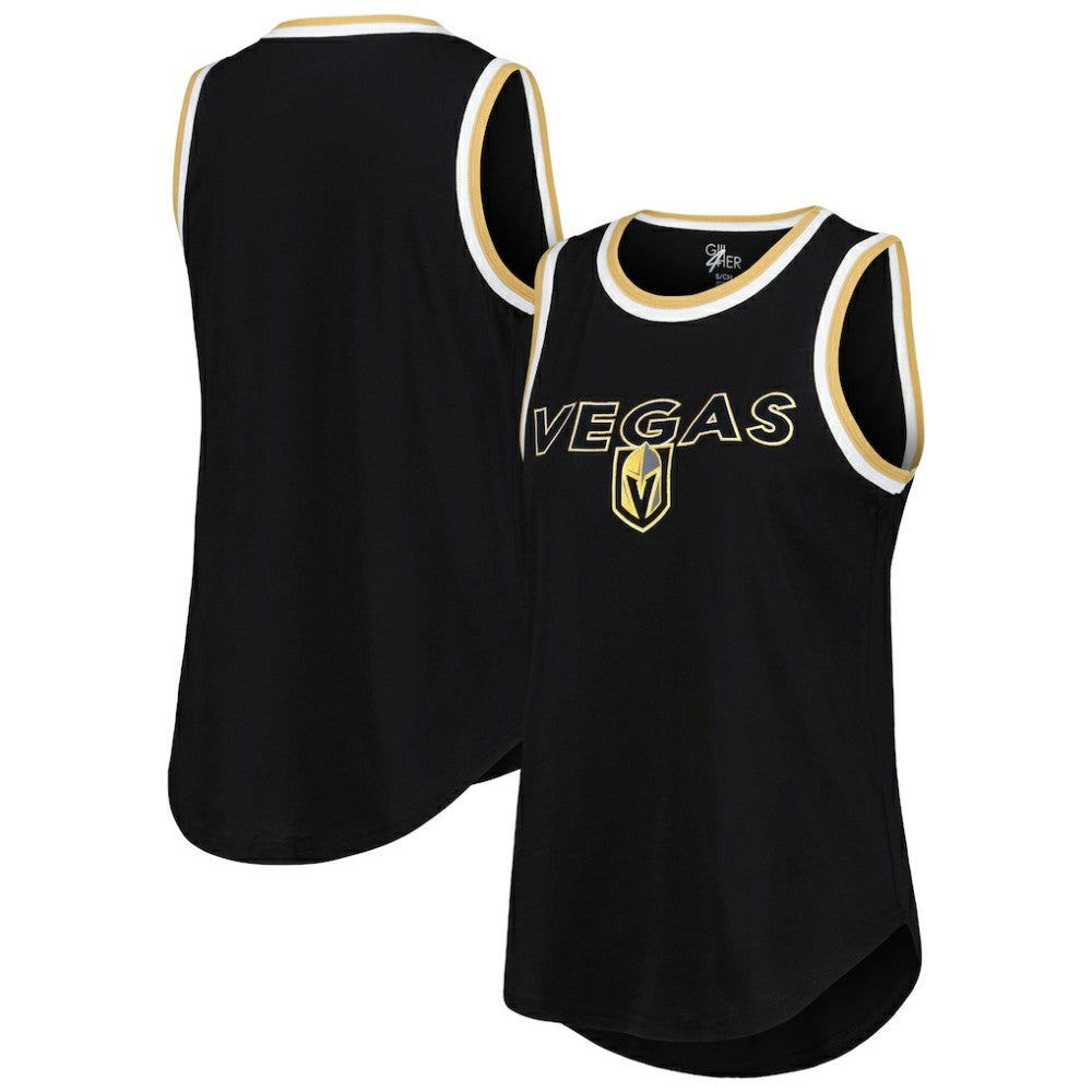 Vegas Golden Knights G-III 4Her by Carl Banks Women's Strategy Tank Top - Black - NHL