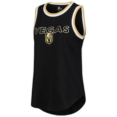 Vegas Golden Knights G-III 4Her by Carl Banks Women's Strategy Tank Top - Black - NHL