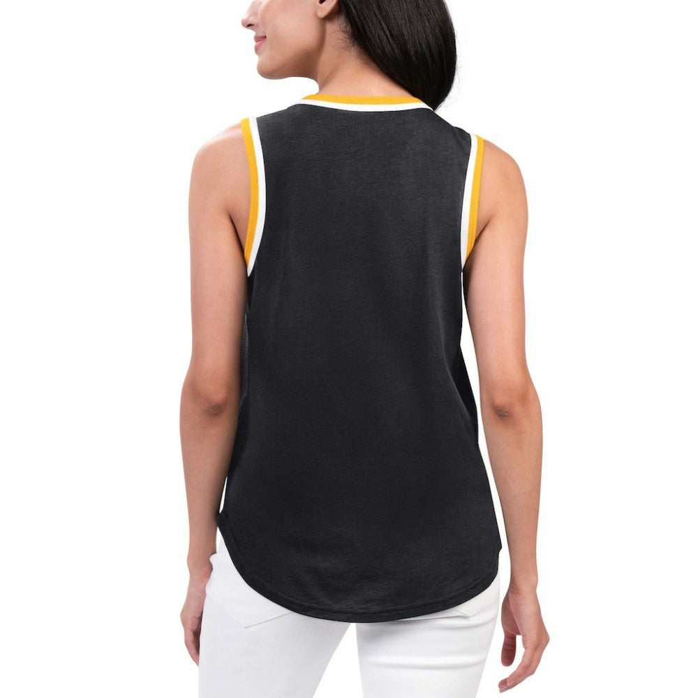 Boston Bruins G-III 4Her by Carl Banks Women's Strategy Tank Top - Black - NHL