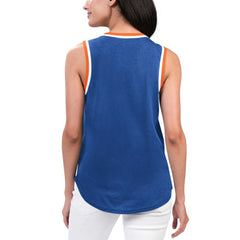 New York Islanders G-III 4Her by Carl Banks Women's Strategy Tank Top - Royal - NHL