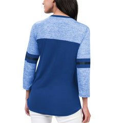 St. Louis Blues G-III 4Her by Carl Banks Women's Play The Game 3/4-Sleeve T-Shirt - Blue - NHL