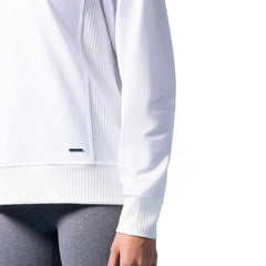 New Jersey Devils MSX by Michael Strahan Women's Millie Raglan Pullover Sweatshirt - White - NHL
