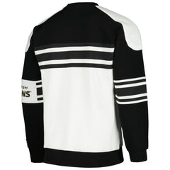 Pittsburgh Penguins Starter Defense Fleece Crewneck Pullover Sweatshirt - White - NHL