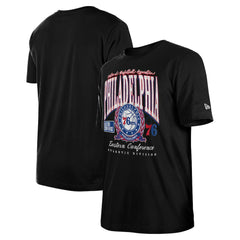 Philadelphia 76ers Unisex Oversized Essentials Boxy T-Shirt Black - NBA