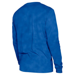 Philadelphia 76ers Unisex Oversized Essentials Enzyme Wash Long Sleeve T-Shirt Royal - NBA