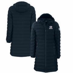 Green Bay Packers Cutter & Buck Women's Americana Mission Ridge Repreve Eco Insulated Full-Zip Puffer Jacket Navy | NFL
