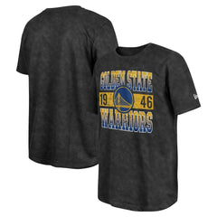 Golden State Warriors Enzyme Washed Oversized T-Shirt Black - NBA