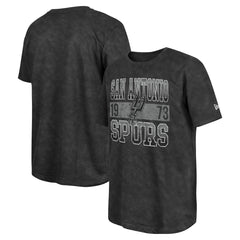 San Antonio Spurs Enzyme Washed Oversized T-Shirt Black - NBA