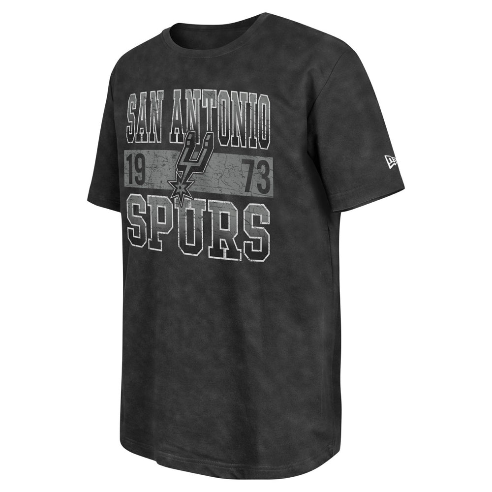 San Antonio Spurs Enzyme Washed Oversized T-Shirt Black - NBA