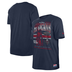 New Orleans Pelicans Enzyme Wash Oversized T-Shirt Navy - NBA