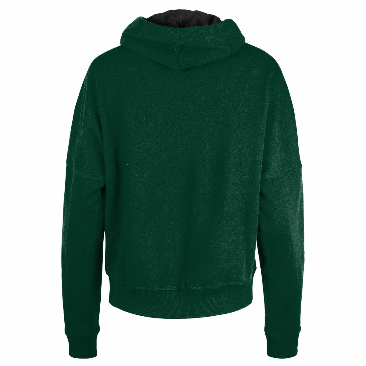 Milwaukee Bucks Women's Boxy Pullover Hoodie Hunter Green - NBA