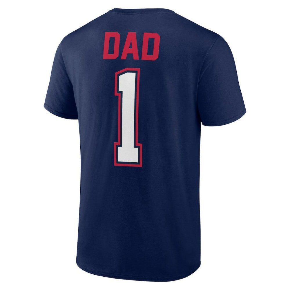 Atlanta Braves Father's Day #1 Dad T-Shirt - MLB
