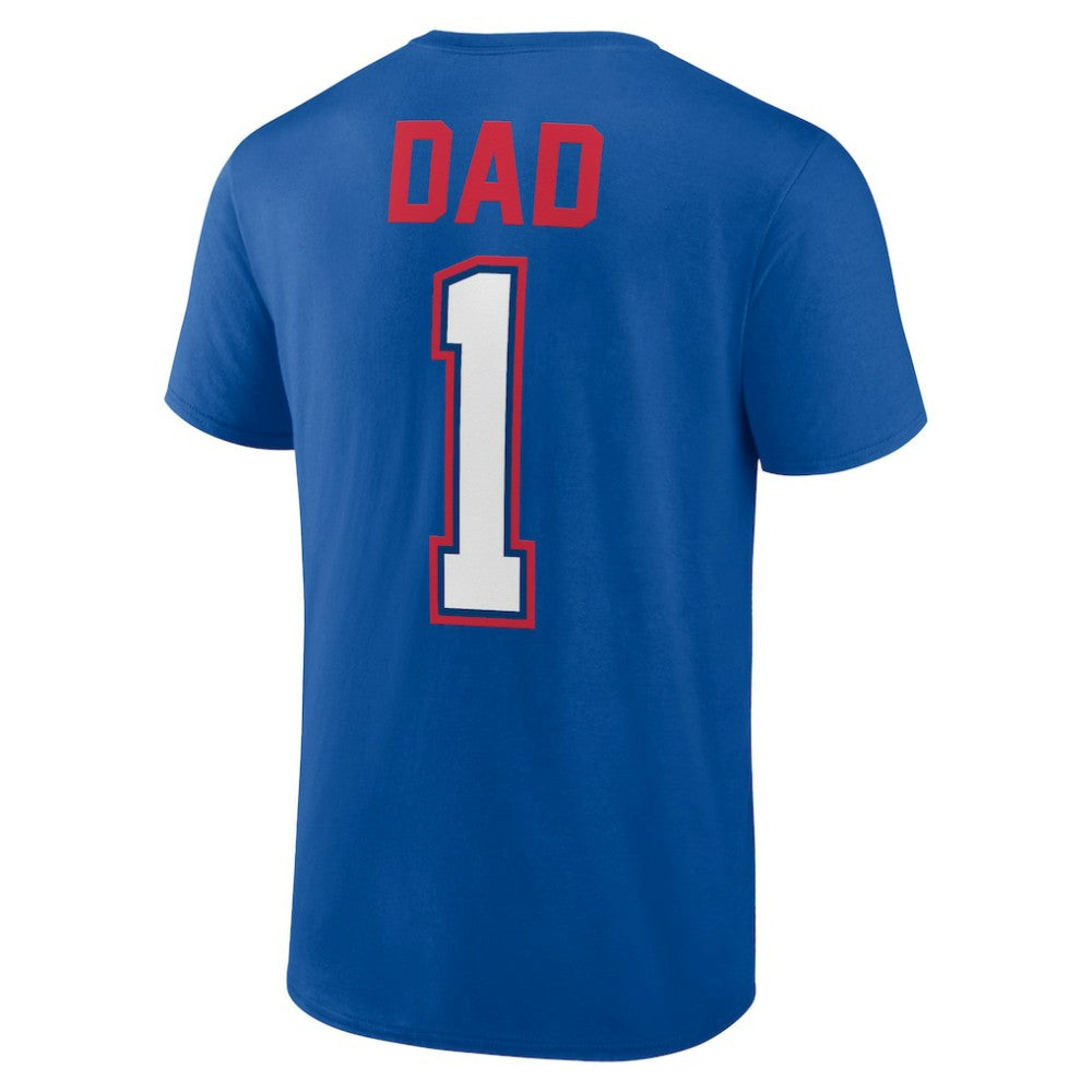 Chicago Cubs Father's Day #1 Dad T-Shirt - MLB