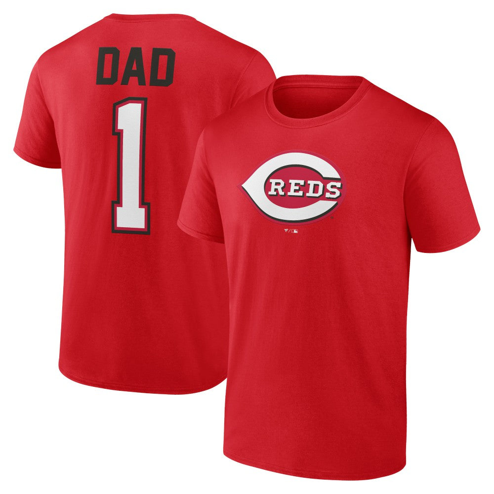 Cincinnati Reds Father's Day #1 Dad T-Shirt - MLB