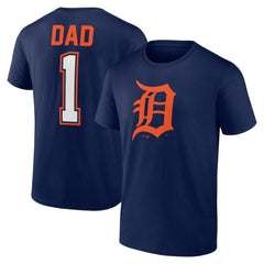 Detroit Tigers Father's Day #1 Dad T-Shirt - MLB