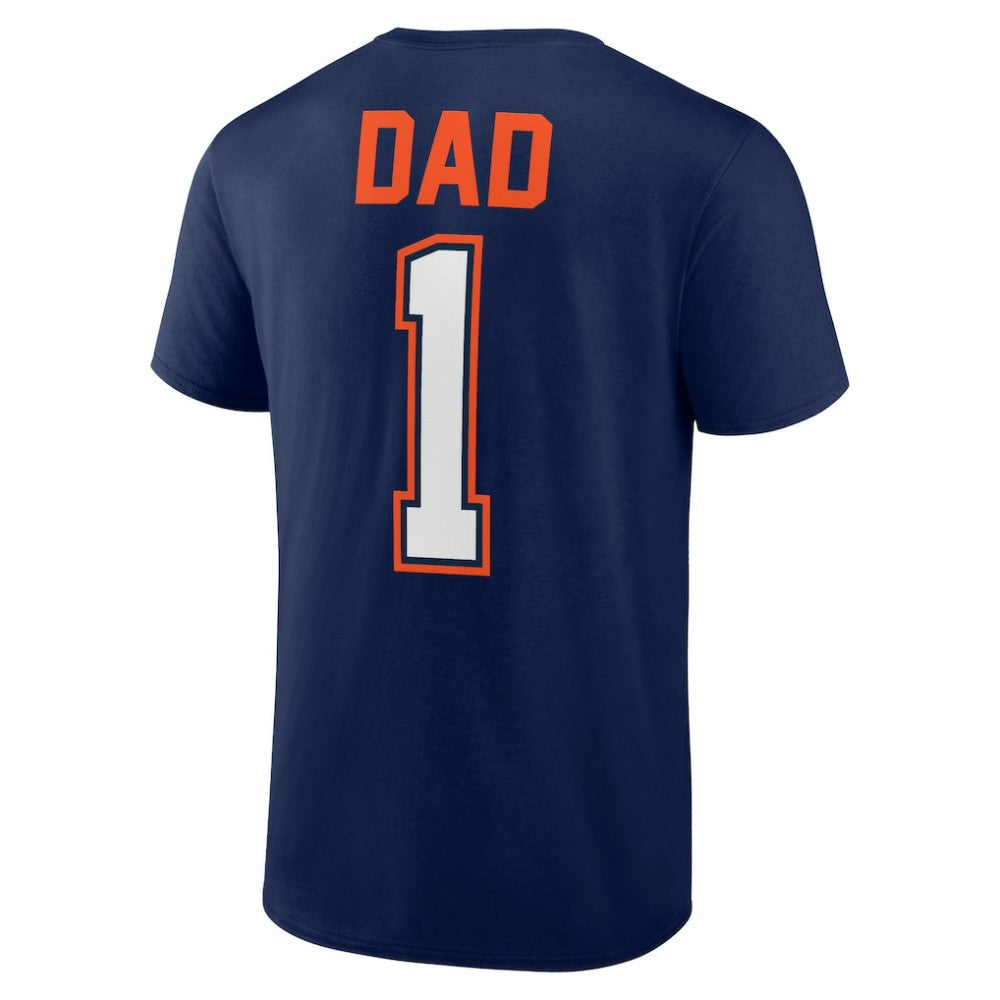 Detroit Tigers Father's Day #1 Dad T-Shirt - MLB
