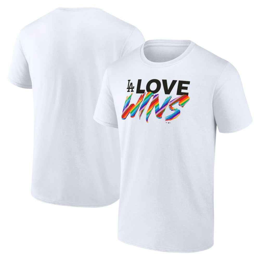 Los Angeles Dodgers Love Wins T-Shirt - MLB