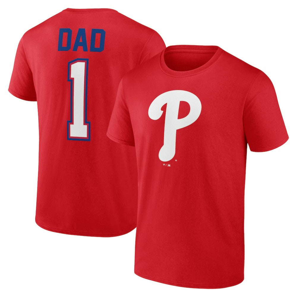 Philadelphia Phillies Father's Day #1 Dad T-Shirt - MLB