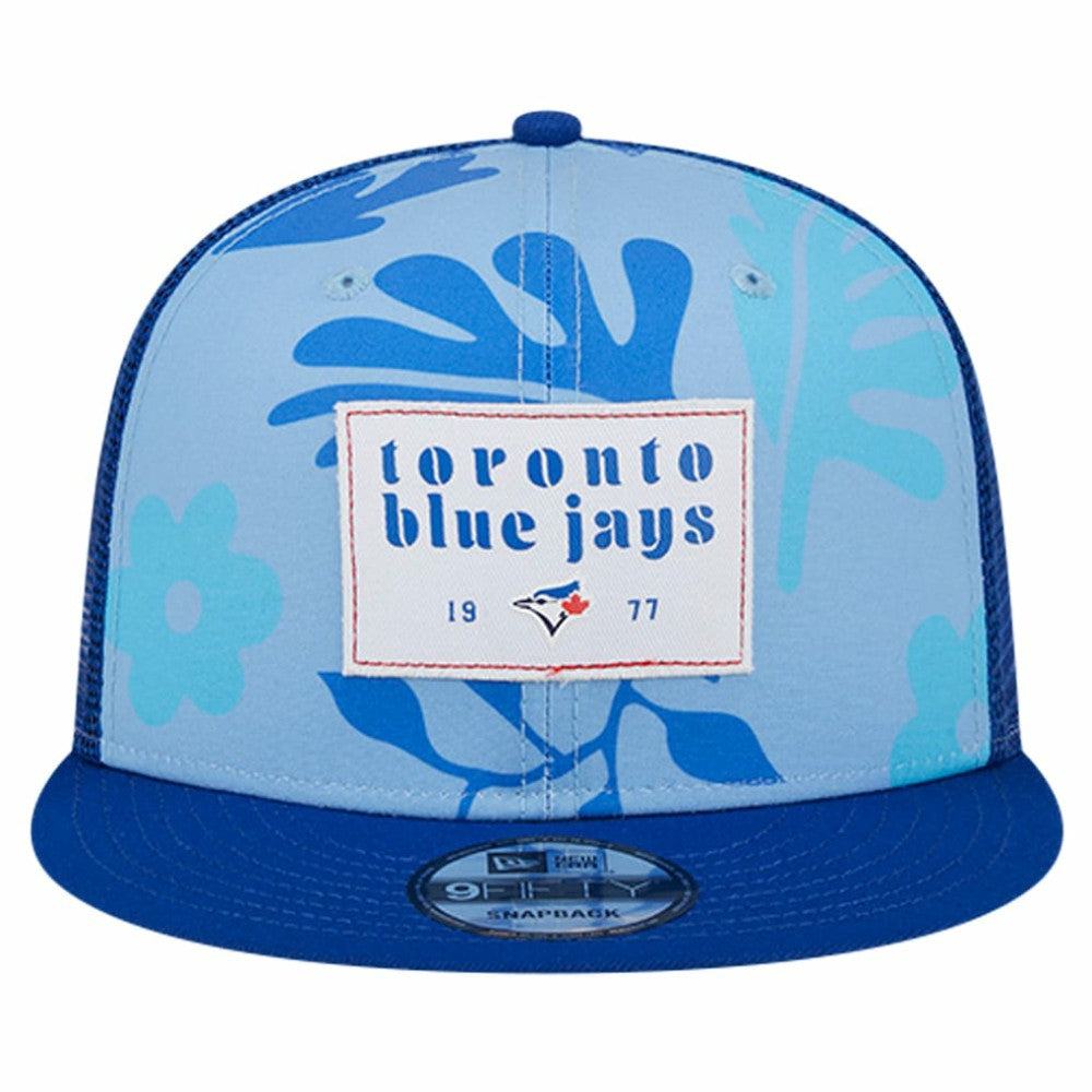 Toronto Blue Jays New Era Bikini Bottom Trucker 9FIFTY Snapback Hat - MLB