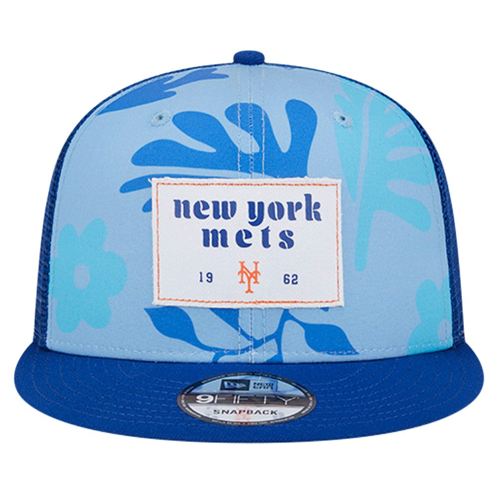 New York Mets New Era Bikini Bottom Trucker 9FIFTY Snapback Hat - MLB