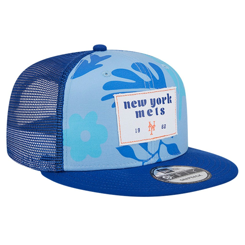 New York Mets New Era Bikini Bottom Trucker 9FIFTY Snapback Hat - MLB