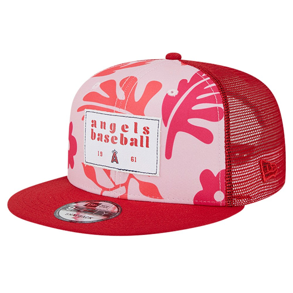 Los Angeles Angels New Era Bikini Bottom Trucker 9FIFTY Snapback Hat - MLB