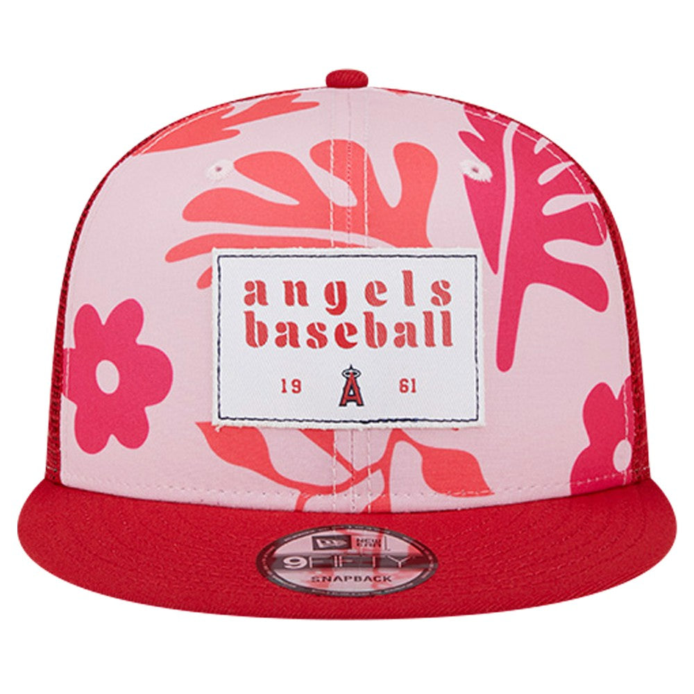 Los Angeles Angels New Era Bikini Bottom Trucker 9FIFTY Snapback Hat - MLB
