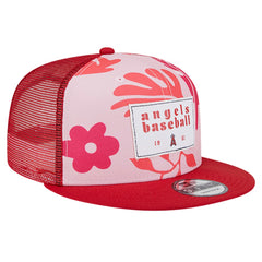 Los Angeles Angels New Era Bikini Bottom Trucker 9FIFTY Snapback Hat - MLB