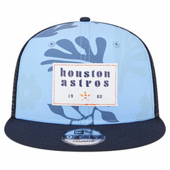 Houston Astros New Era Bikini Bottom Trucker 9FIFTY Snapback Hat - MLB