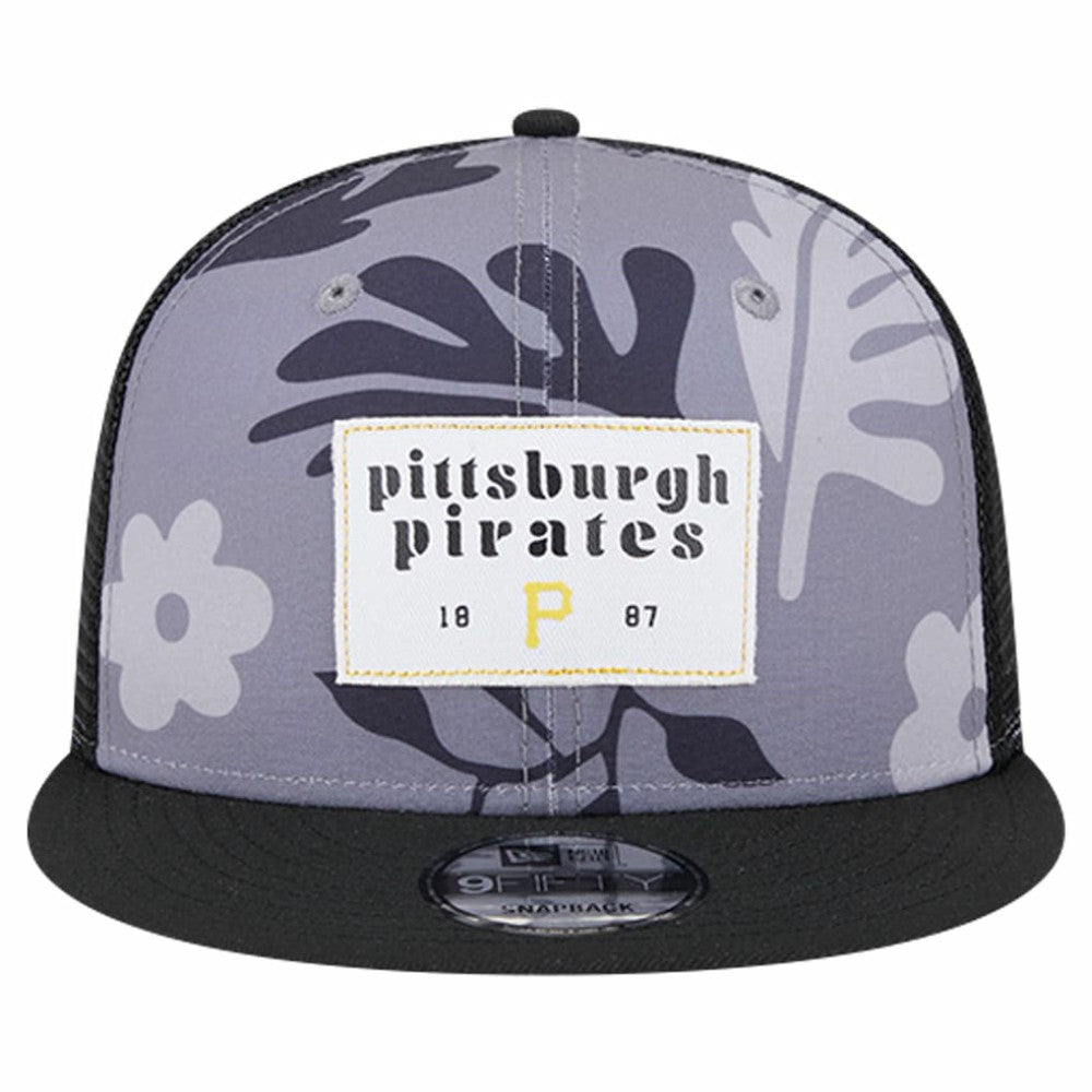 Pittsburgh Pirates New Era Bikini Bottom Trucker 9FIFTY Snapback Hat - MLB