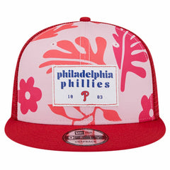 Philadelphia Phillies New Era Bikini Bottom Trucker 9FIFTY Snapback Hat - MLB