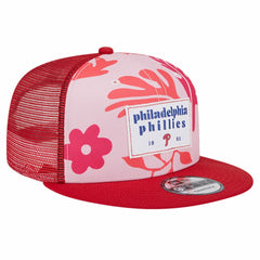 Philadelphia Phillies New Era Bikini Bottom Trucker 9FIFTY Snapback Hat - MLB