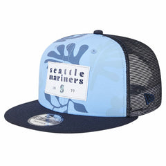 Seattle Mariners New Era Bikini Bottom Trucker 9FIFTY Snapback Hat - MLB