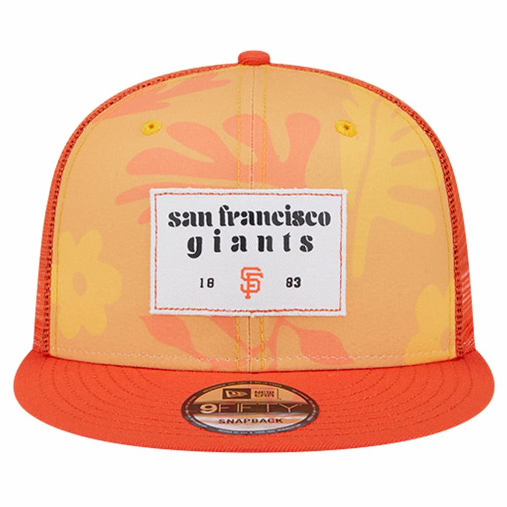 San Francisco Giants New Era Bikini Bottom Trucker 9FIFTY Snapback Hat - MLB