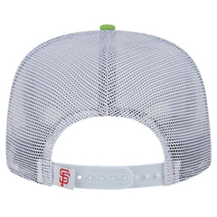 San Francisco Giants New Era Neon Horizon A-Frame Trucker 9FIFTY Snapback Hat - MLB