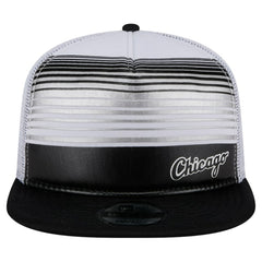 Chicago White Sox New Era Team Horizon 9FIFTY A-Frame Trucker Snapback Hat - MLB