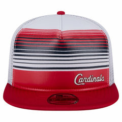 St. Louis Cardinals New Era Team Horizon 9FIFTY A-Frame Trucker Snapback Hat - MLB