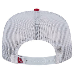 St. Louis Cardinals New Era Team Horizon 9FIFTY A-Frame Trucker Snapback Hat - MLB