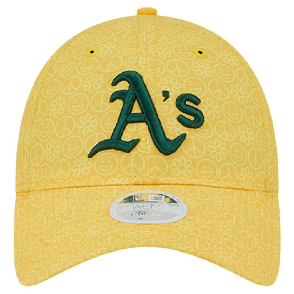 Athletics New Era Women's Don't Worry 9TWENTY Adjustable Hat - MLB