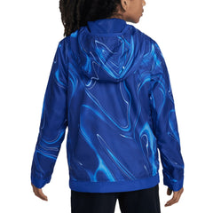 Chelsea Youth Amplify Anorak Half-Zip Hoodie Jacket Blue | Nike cheap