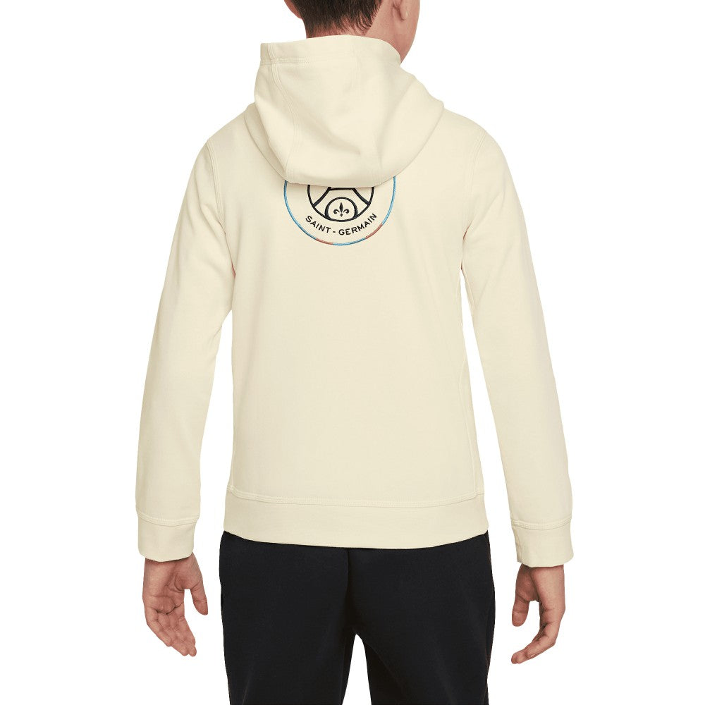 Paris Saint-Germain Youth Club Pullover Hoodie Cream | Nike cheap