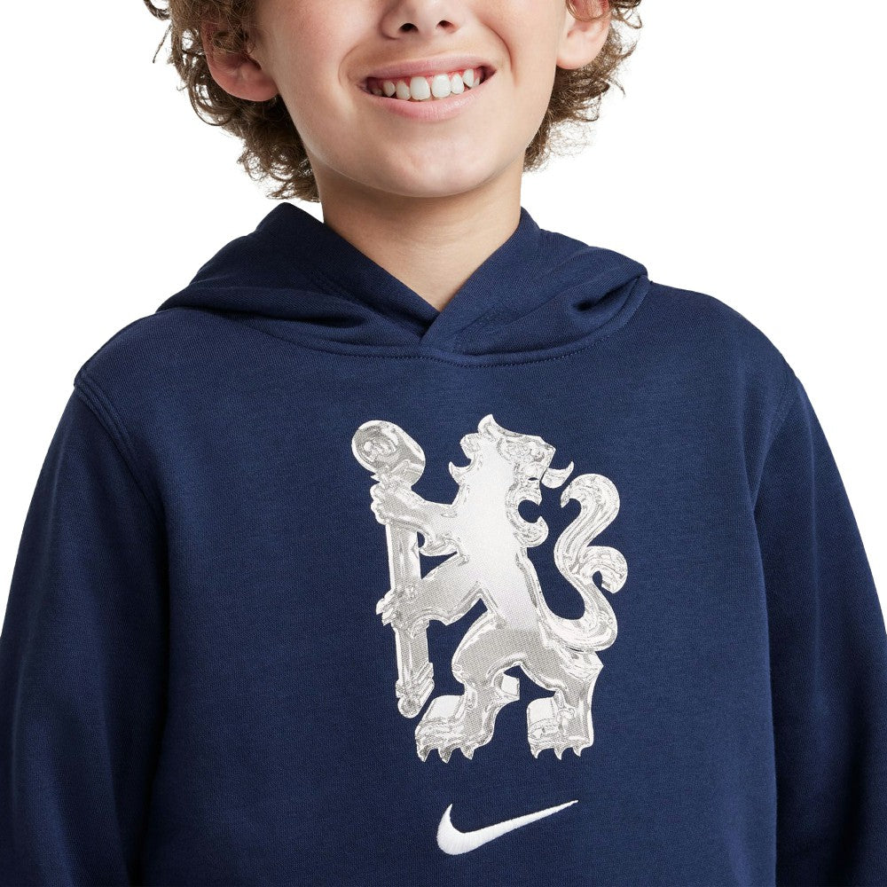Chelsea Youth Club Pullover Hoodie Navy | Nike discount