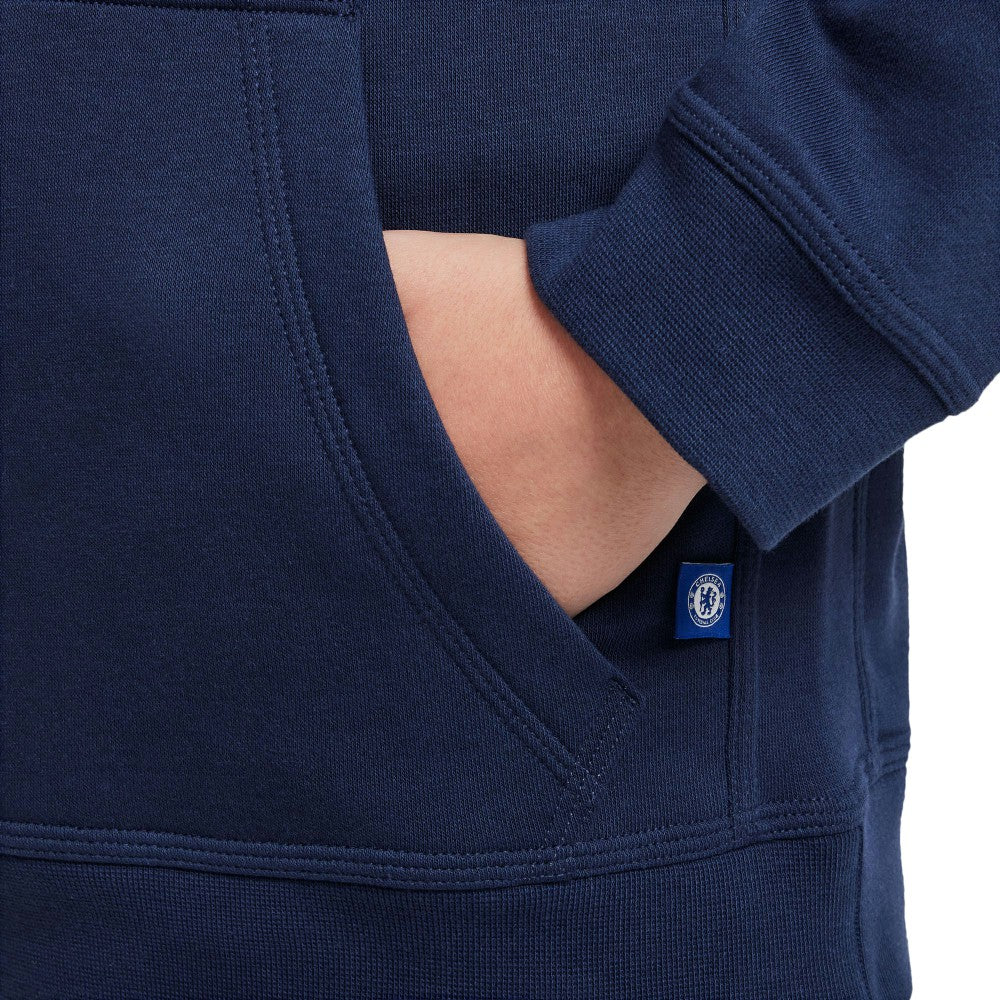Chelsea Youth Club Pullover Hoodie Navy | Nike discount