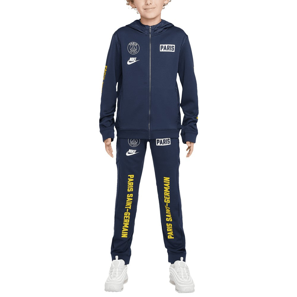 Paris Saint-Germain Youth Woven Track Suit Navy | Nike Online