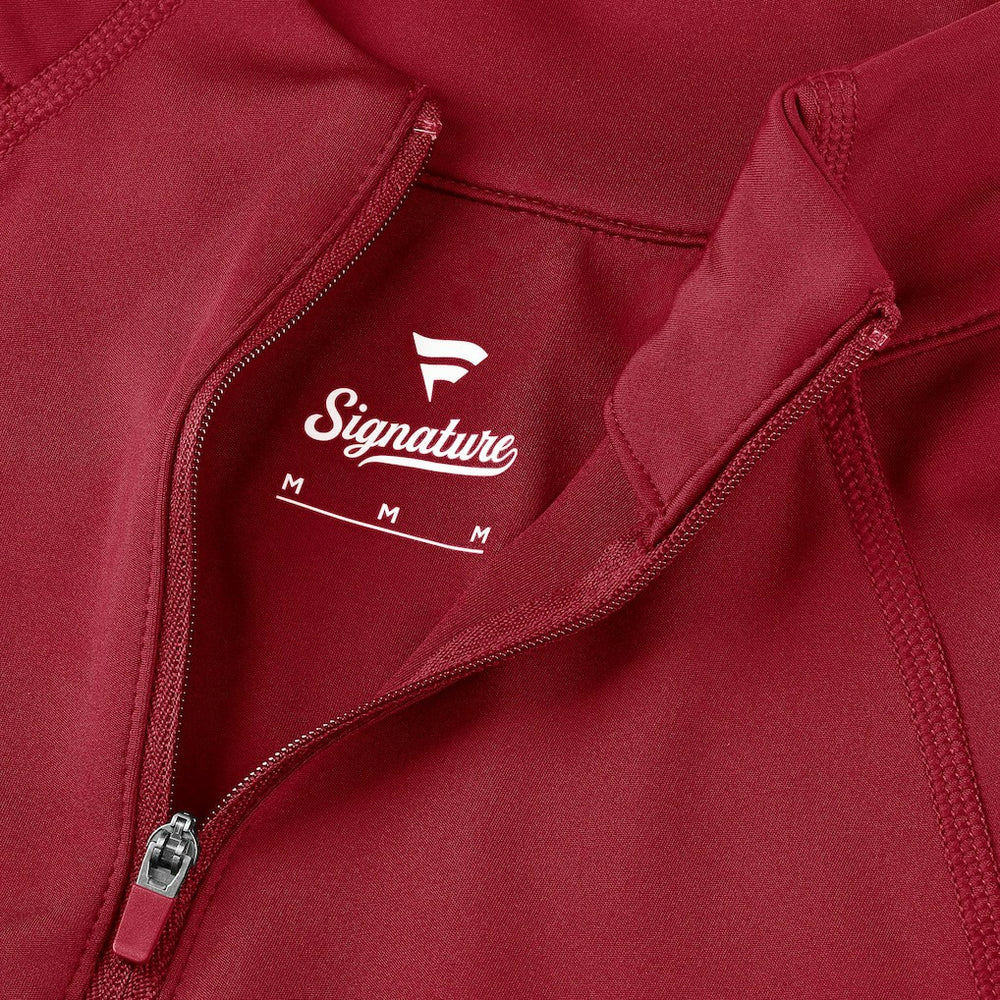 San Francisco 49ers Women's Elements Quarter-Zip Jacket Scarlet | Fanatics