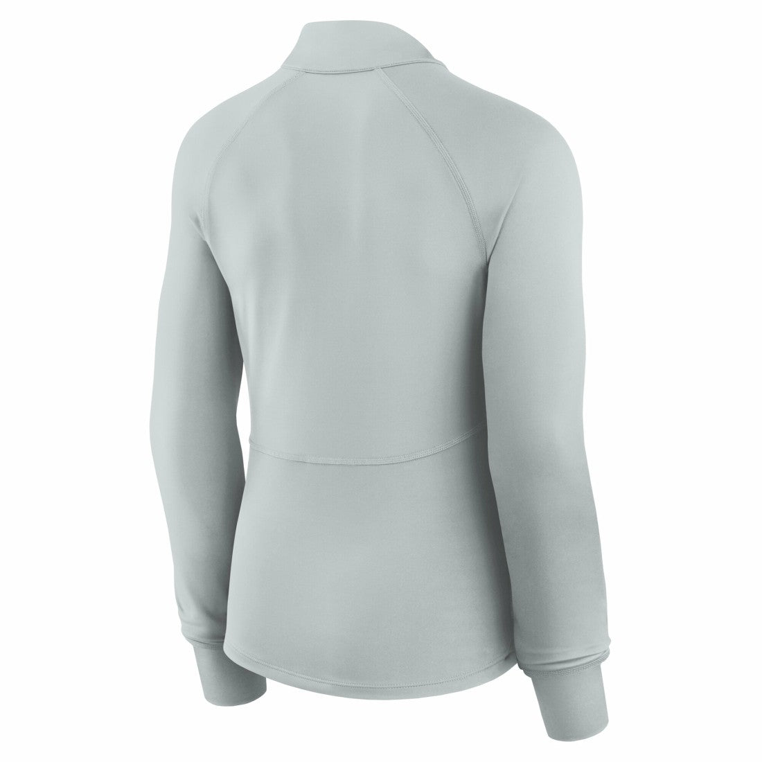Detroit Lions Women's Elements Raglan Quarter-Zip Jacket Gray | Fanatics