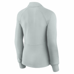 Detroit Lions Women's Elements Raglan Quarter-Zip Jacket Gray | Fanatics