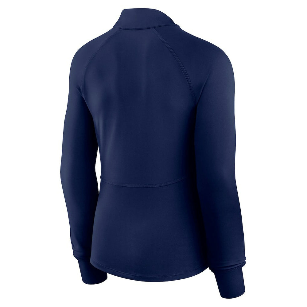 Dallas Cowboys Women's Elements Quarter-Zip Jacket Navy | Fanatics