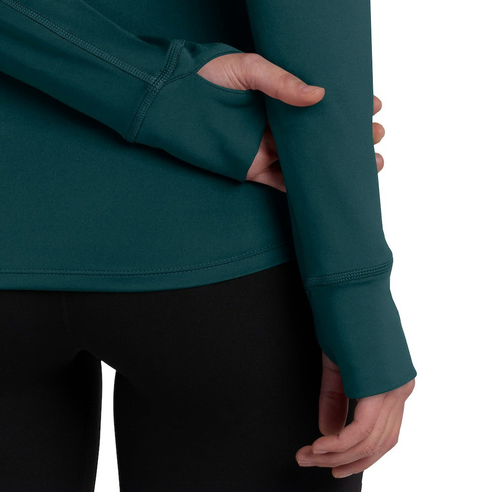 Philadelphia Eagles Women's Elements Quarter-Zip Jacket Midnight Green | Fanatics
