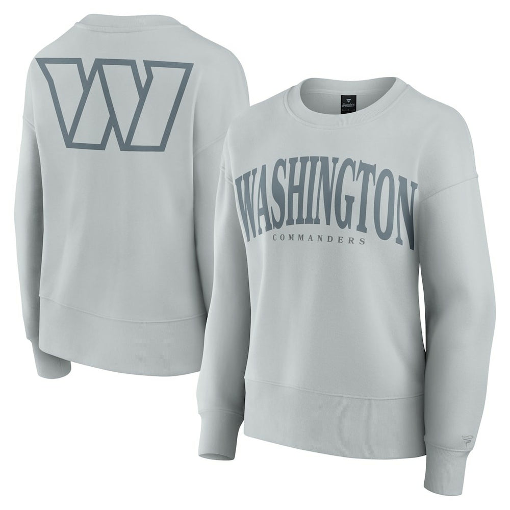 Washington Commanders Women's Elements Pullover Sweatshirt Gray | Fanatics